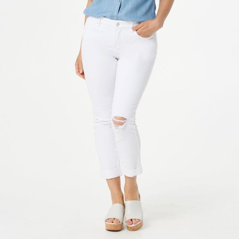 Haute Hippie Boyfriend Denim Distressed Jeans Pockets Stretch Cotton Women 16